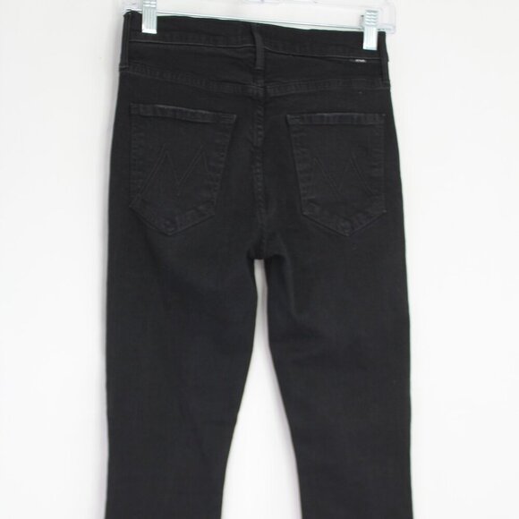 Mother Dazzler Ankle Black Straight Leg
Stretch Jeans Not Guilty Size 26 - Picture 8 of 12